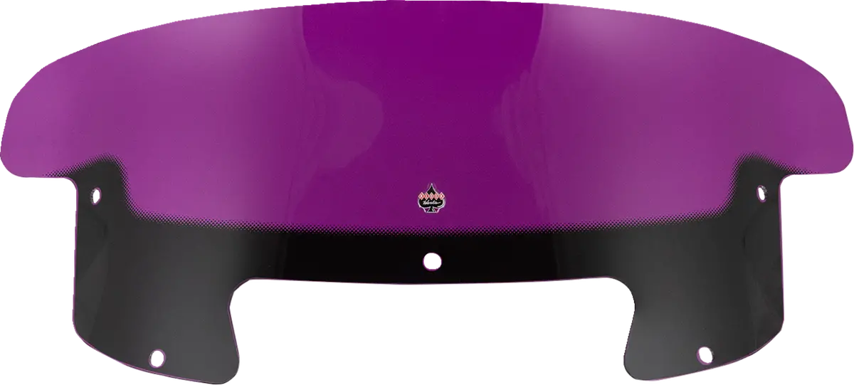 Klock Werks Kolor Flare* Windshield - 8" - Purple - Indian Kww-04-0624 1
