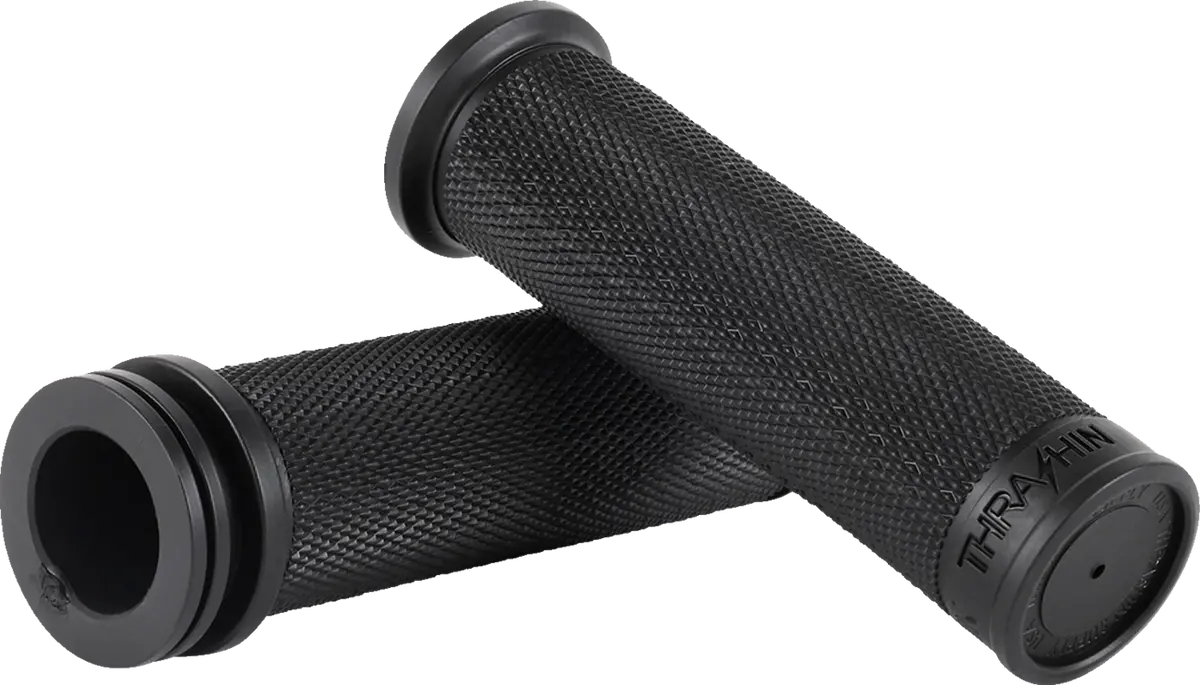 Thrashin Supply Co. Moto Grips - Black Tsc-2711-1 1