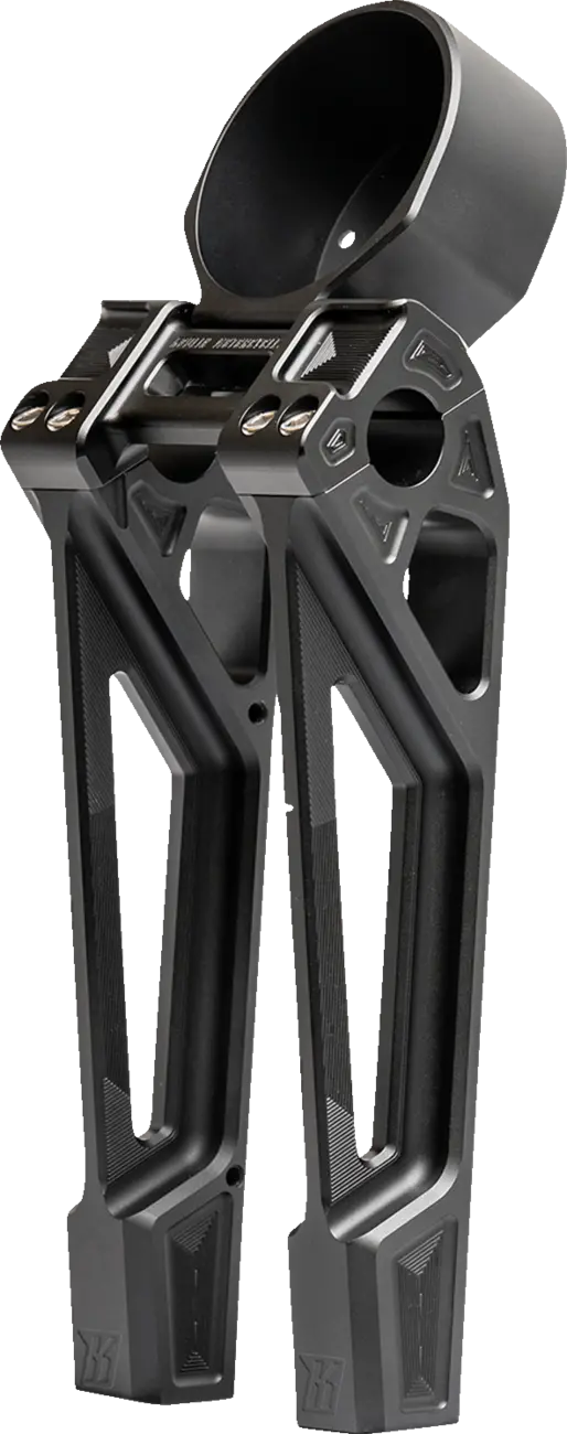 Kodlin Usa Fastback Risers - Includes Clamp & Gauge Bracket - 10" - Black K55130 1