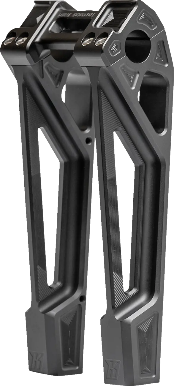 Kodlin Usa Fastback Risers - Includes Clamp - 10" - Black K55127 1