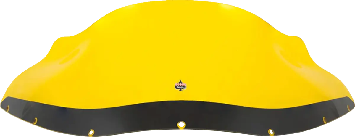 Klock Werks Kolor Flare Windshield - 9" - Yellow - Fxrp Kww-02-0616 1