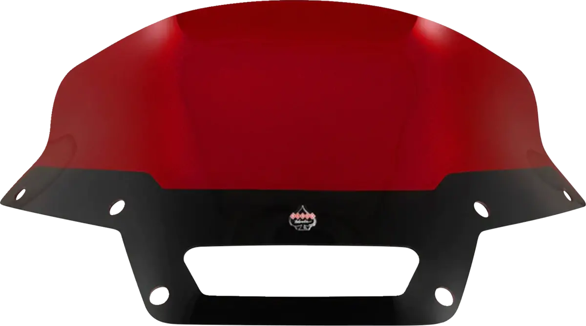 Klock Werks Kolor Flare Sport Windshield - 6" - Red - Fxlrst Kww-02-0622 1