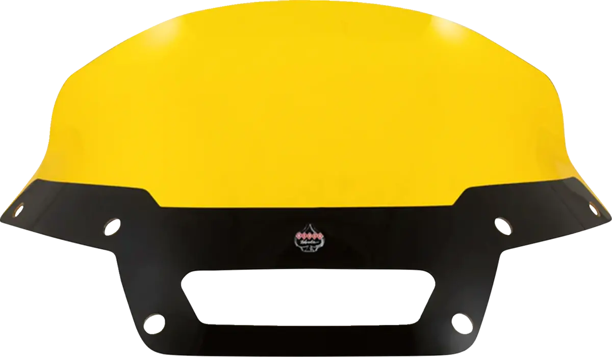 Klock Werks Kolor Flare Sport Windshield - 6" - Yellow - Fxlrst Kww-02-0624 1