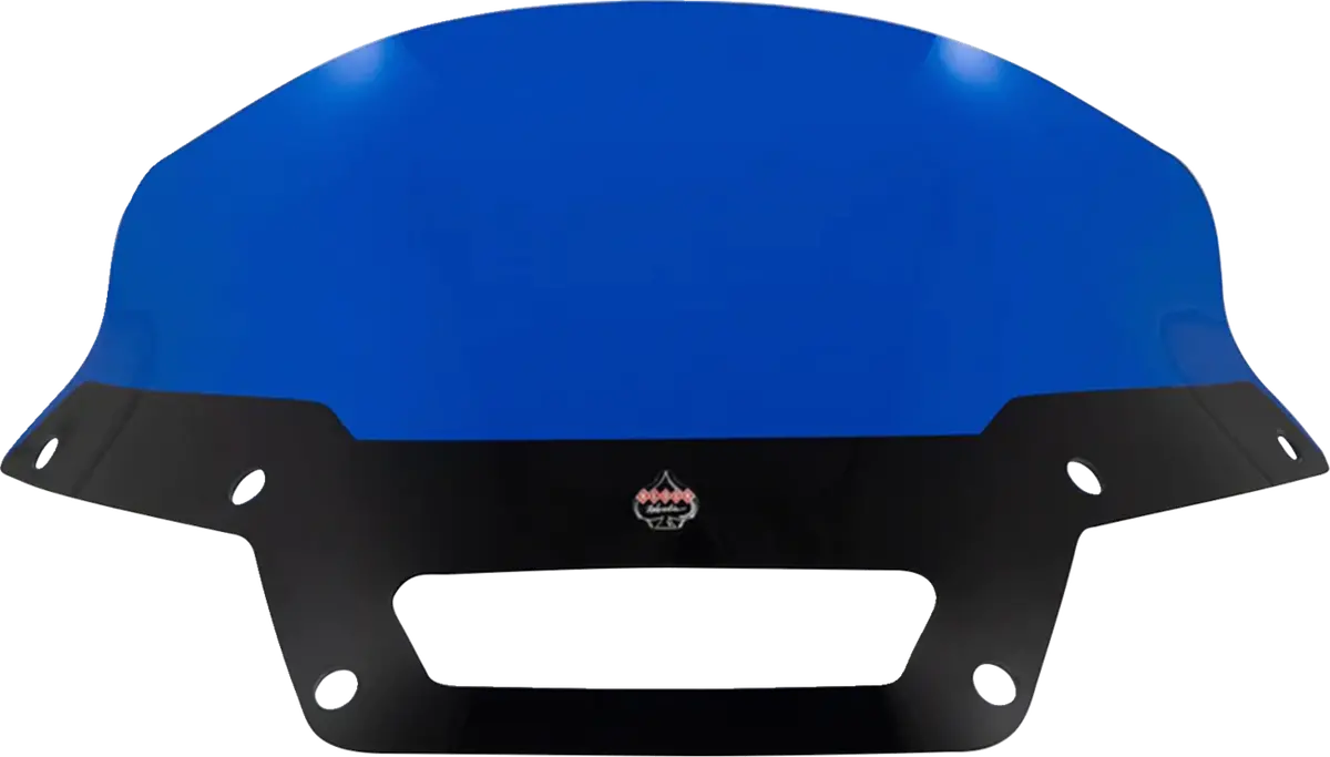 Klock Werks Kolor Flare Sport Windshield - 6" - Blue - Fxlrst Kww-02-0626 1