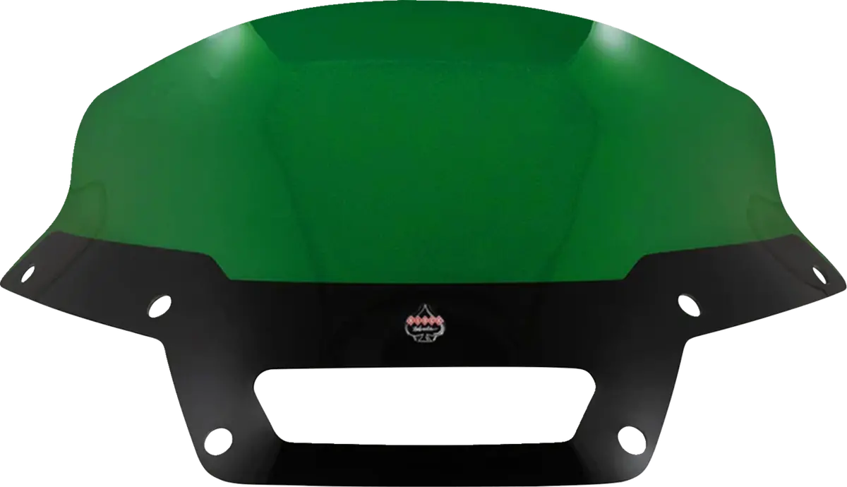 Klock Werks Kolor Flare Sport Windshield - 6" - Green - Fxlrst Kww-02-0625 1