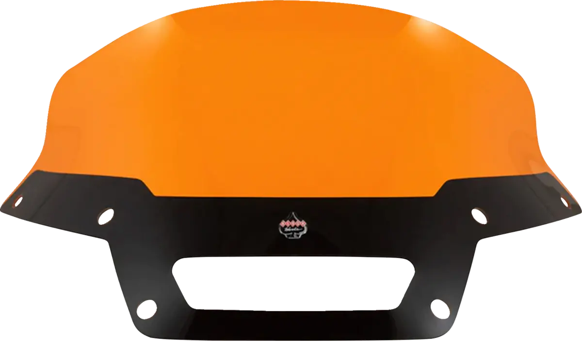 Klock Werks Kolor Flare Sport Windshield - 6" - Orange - Fxlrst Kww-02-0623 1