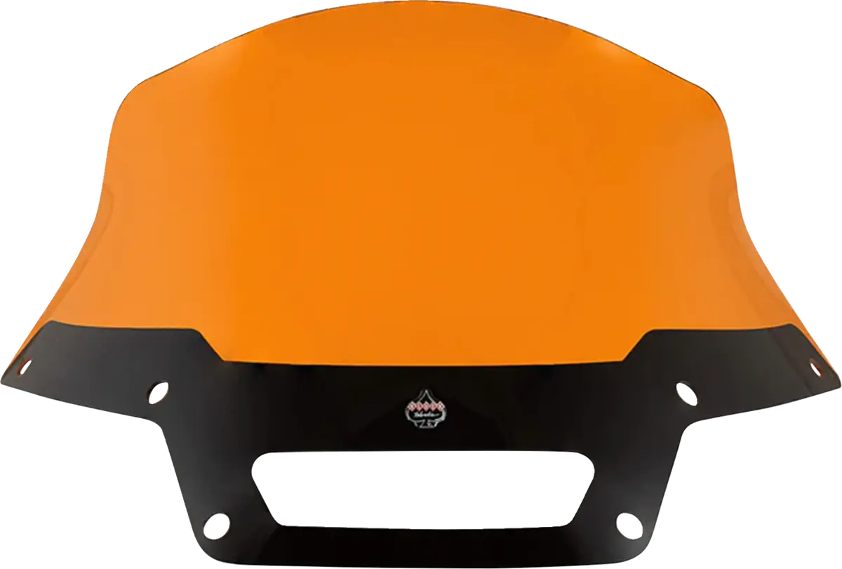Klock Werks Kolor Flare Sport Windshield - 8" - Orange - Fxlrst Kww-02-0630 1