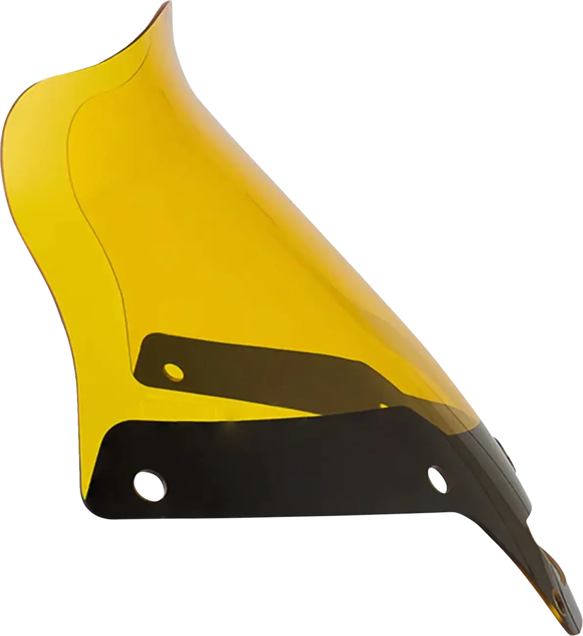 Klock Werks Kolor Flare Sport Windshield - 8" - Yellow - Fxlrst Kww-02-0631 2