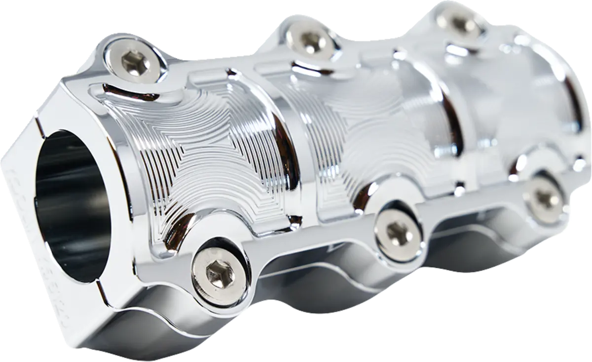 Kodlin Usa Big Block Risers - Includes Clamp - Chrome K55119 1