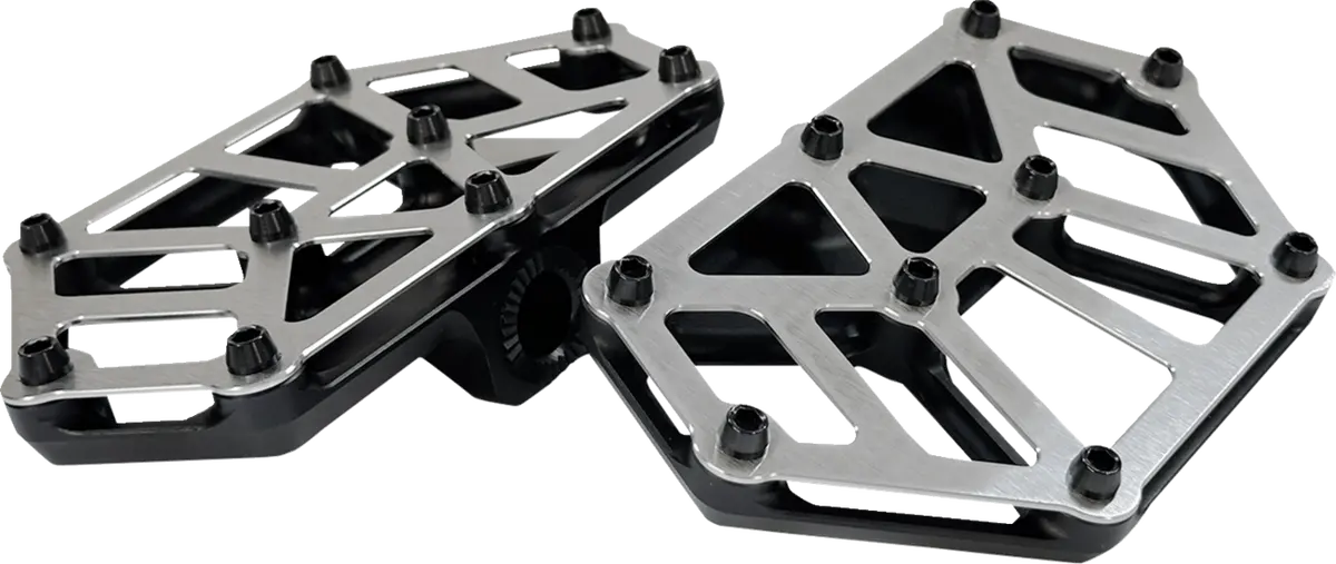 Kodlin Usa Nxl Mini Floorboards - Black W/ Stainless Steel K73254 1