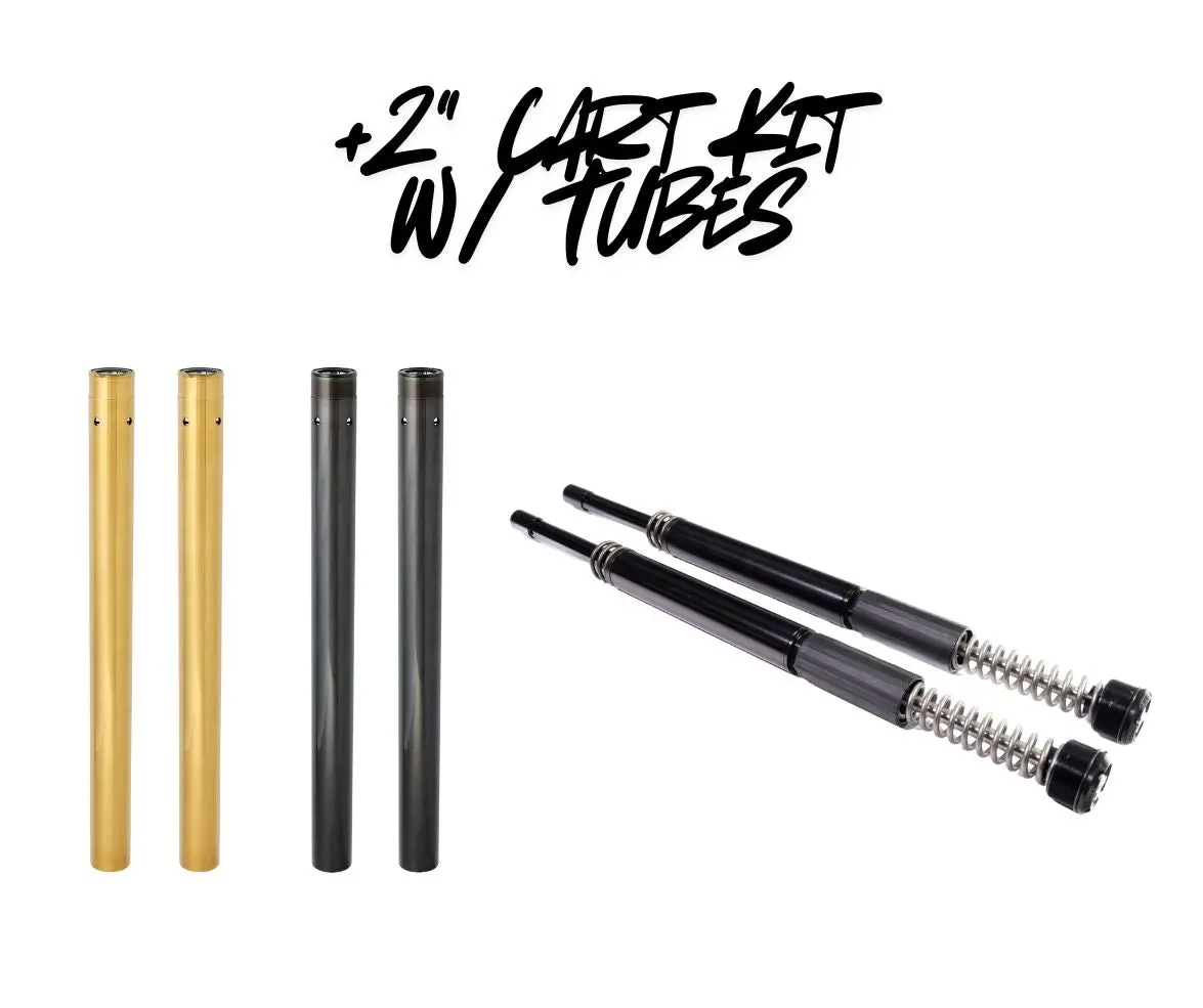 Rwd Rs-1F Touring +2" Fork Cartridge Kit W/ Extended Tubes 2014 - 2025 Harley Davidson Touring 1