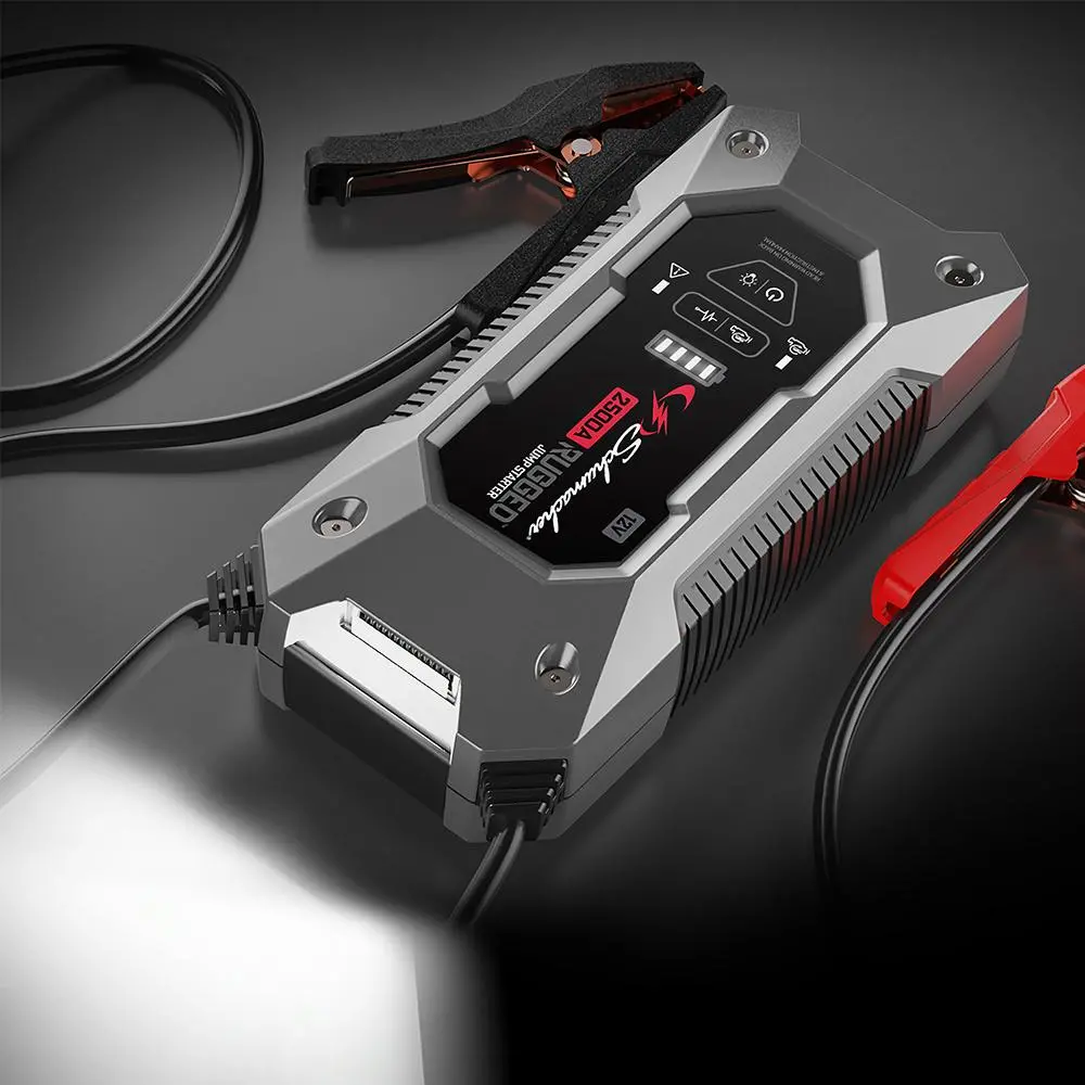 Schumacher Sl1596 Rugged Jump Starter Powerbank - 12V 2500A 2