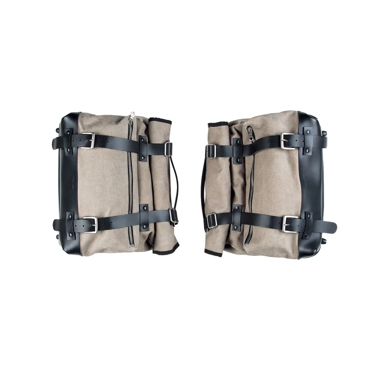 Moto Guzzi V7 850 Quick Release Canvas Side Bags 1