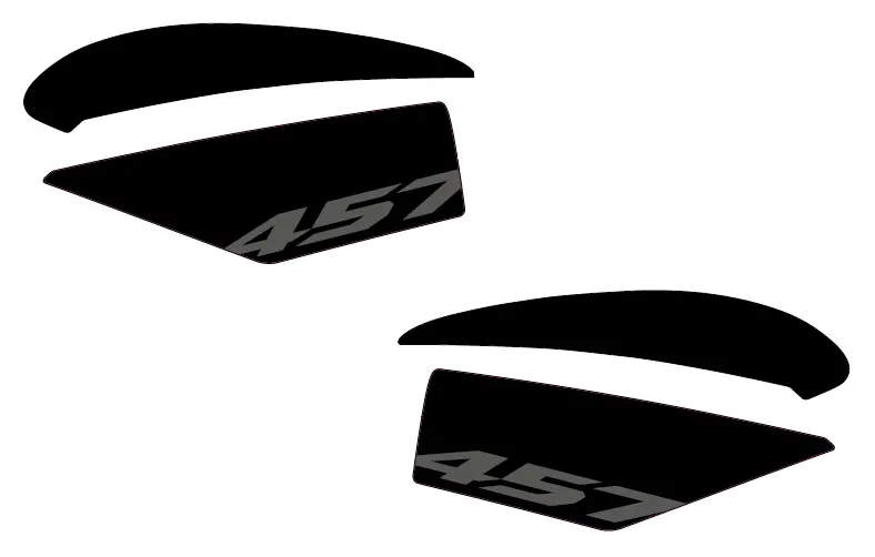 Aprilia Rs 457 Side Tank Guards 1