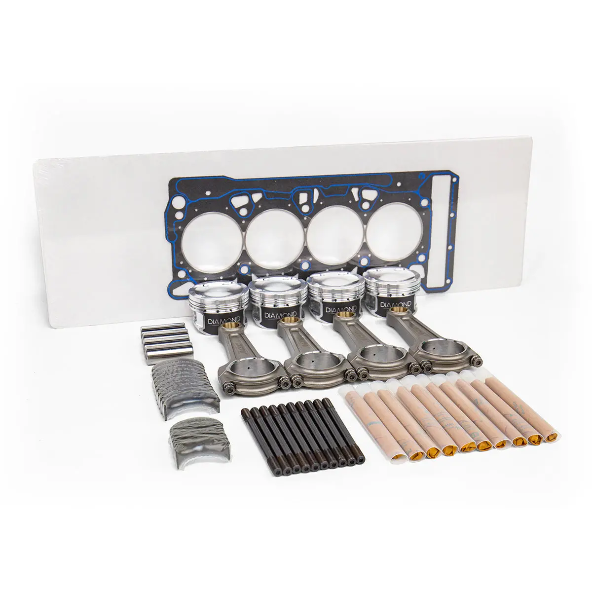 Jdy 2.0T/Fsi Engine Ultimate Block Internal Kit-Diamond Pistons Jdy Ibeam Conrod 2