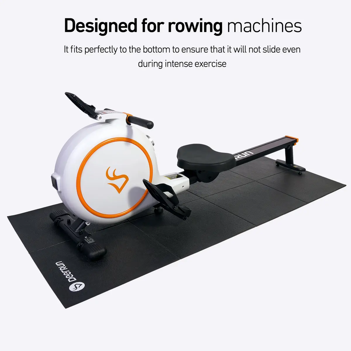 Deerrun® Treadmill & Rowing Machine Mat, Compatibility With X20 & Rw600 2