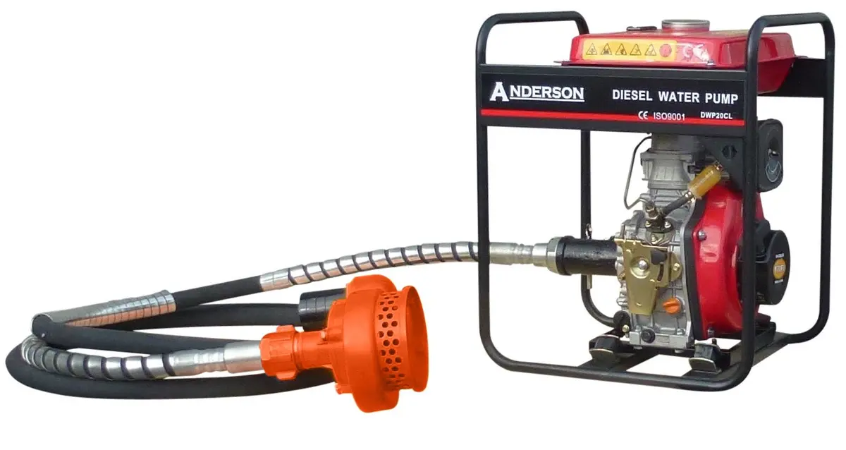 3" (76Mm) Anderson Diesel Flexi-Drive Pump Electric Start 1