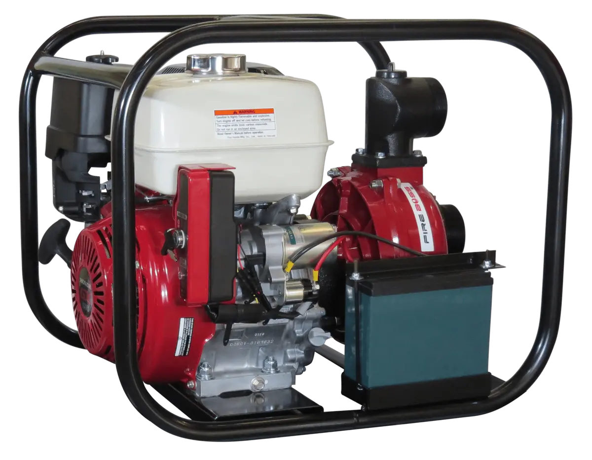 3" Honda Gx390 Fireboss® 801 High Pressure Water Pump Electric Start 1