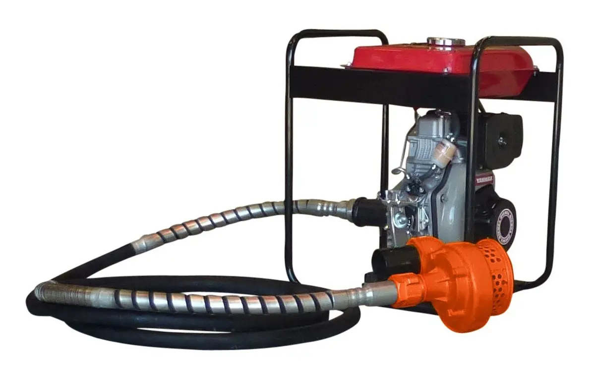 76Mm Kato Yanmar Diesel Electric Start Flexi-Drive Pump 1
