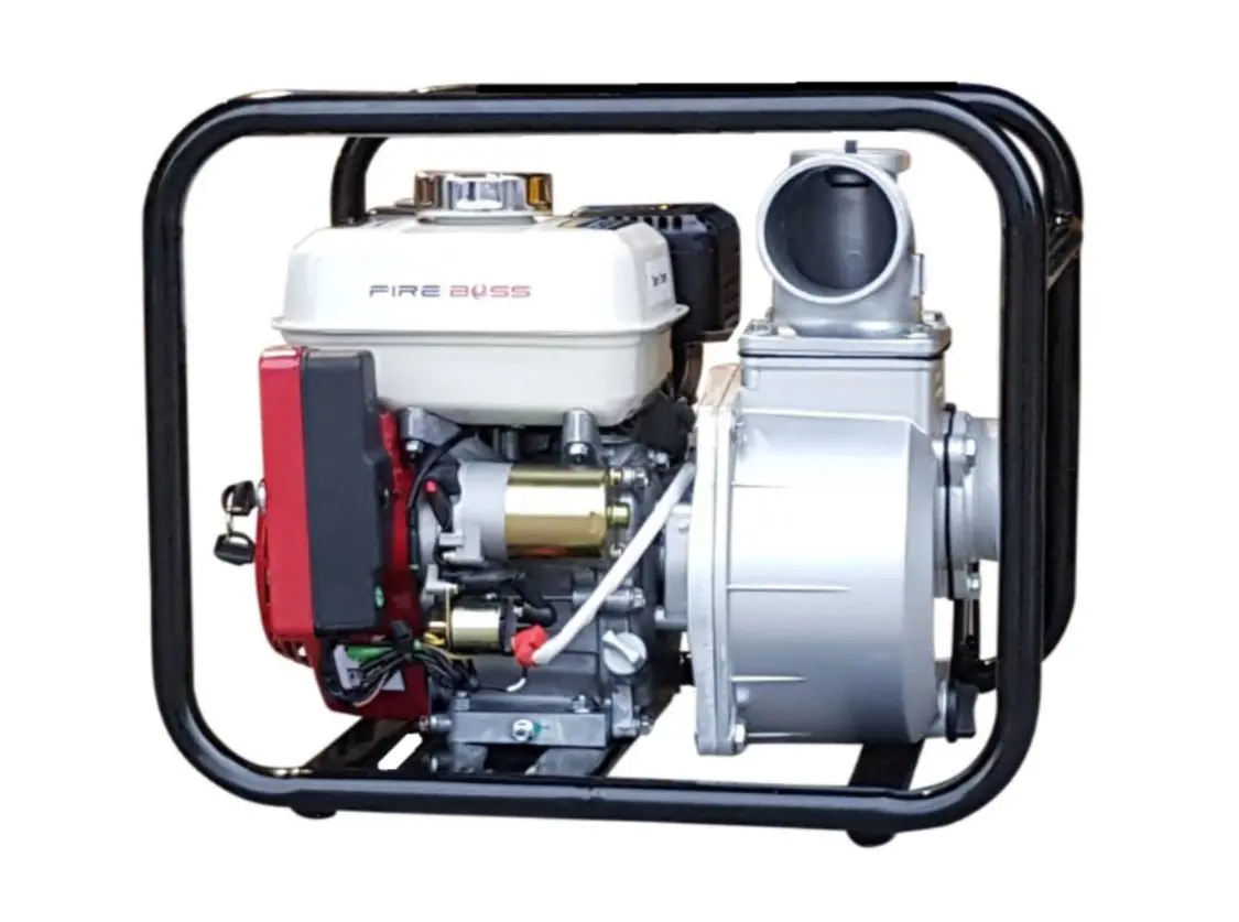 3" Kato Honda Powered Semi Trash Water Pump Electric Start 1