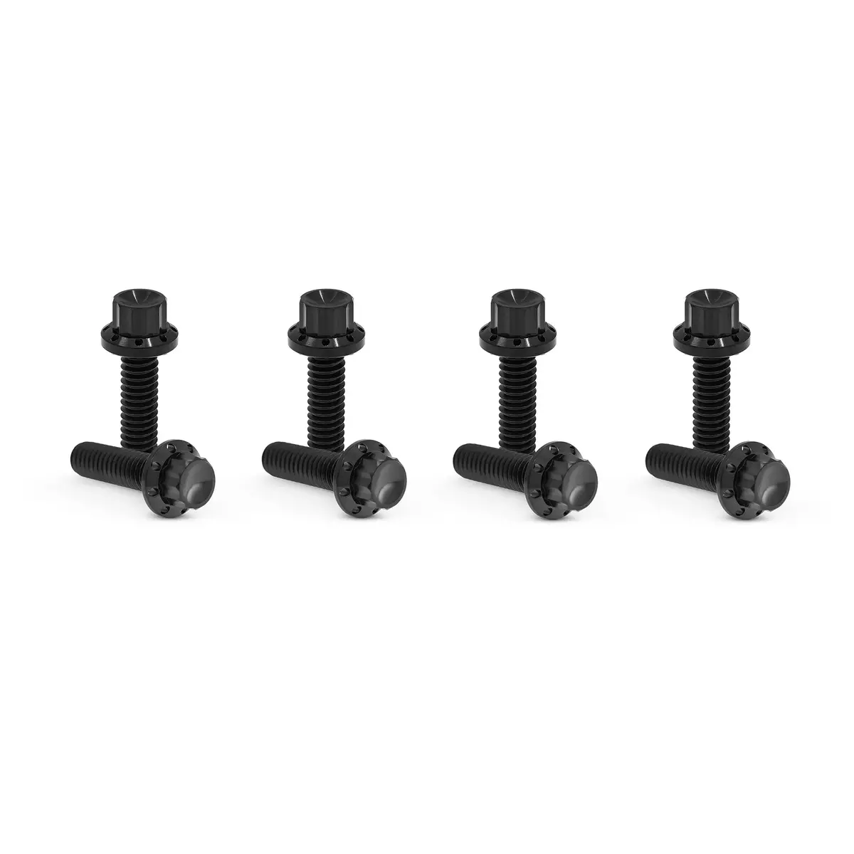 Arlen Ness Lifter Block Titanium 12-Point Bolt Kits, Black 1