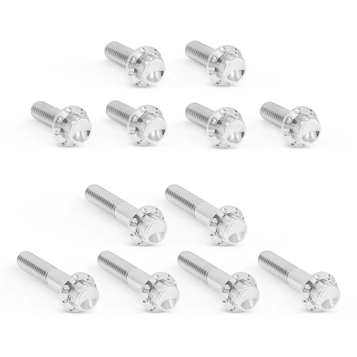 Arlen Ness Rocker Box Titanium 12-Point Bolt Kits, Polished 2