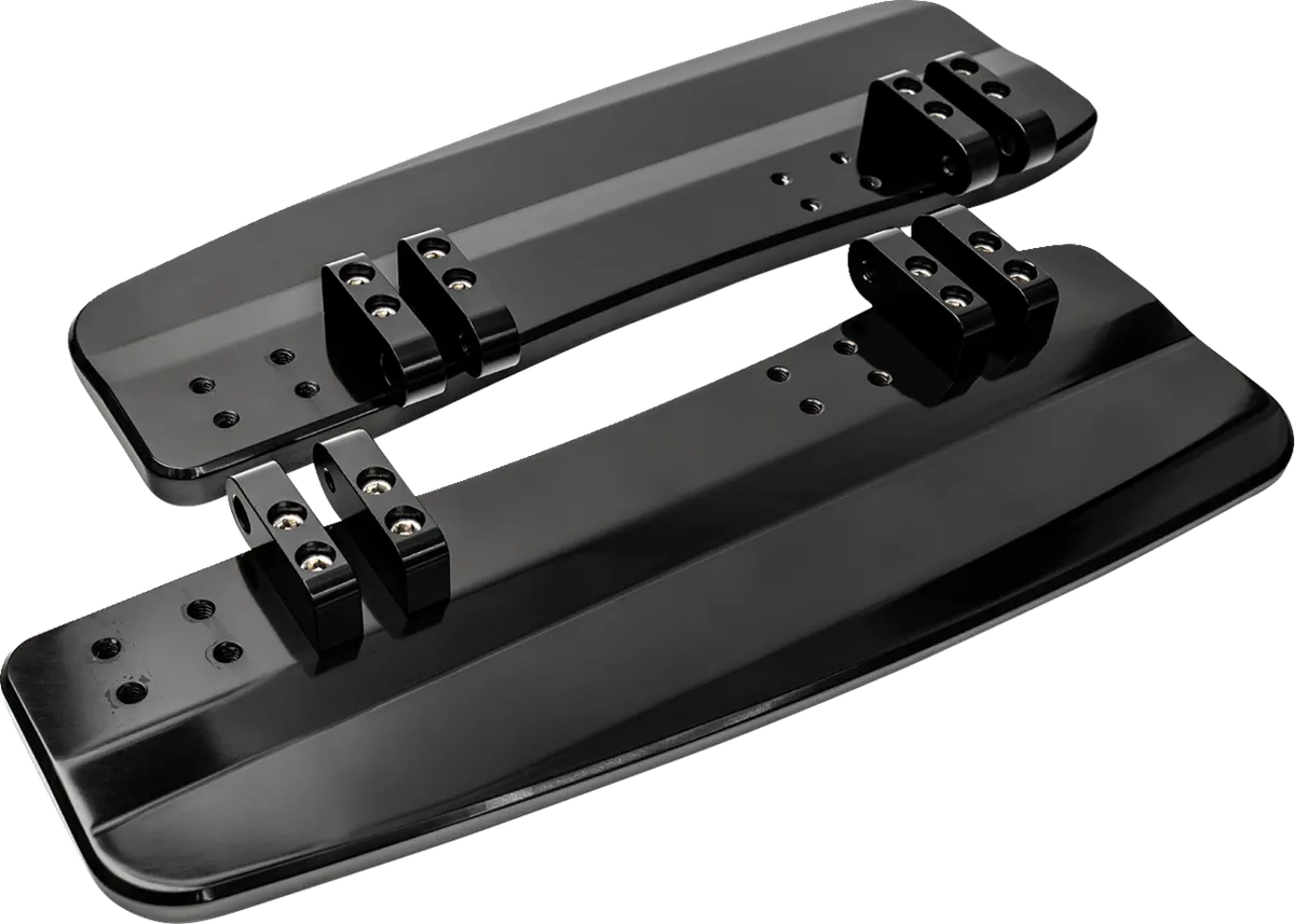 Slyfox Driver Floorboards - Black Anodized - Touring Sf-905-00-1 2