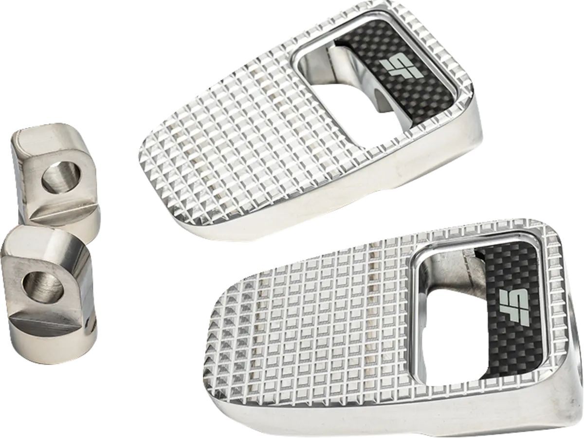 Slyfox Footpegs - Silver Polished Sf-904-00-2 1