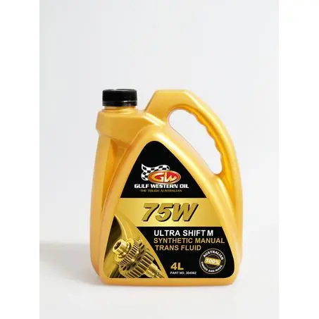 304062 - Gulf Western Ultra Shift Synthetic Manual Transmission Fluid - 4L 1