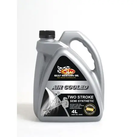 30483 - Gulf Western Two Stroke Air Cooled Premix Engine Oil - 4L 1