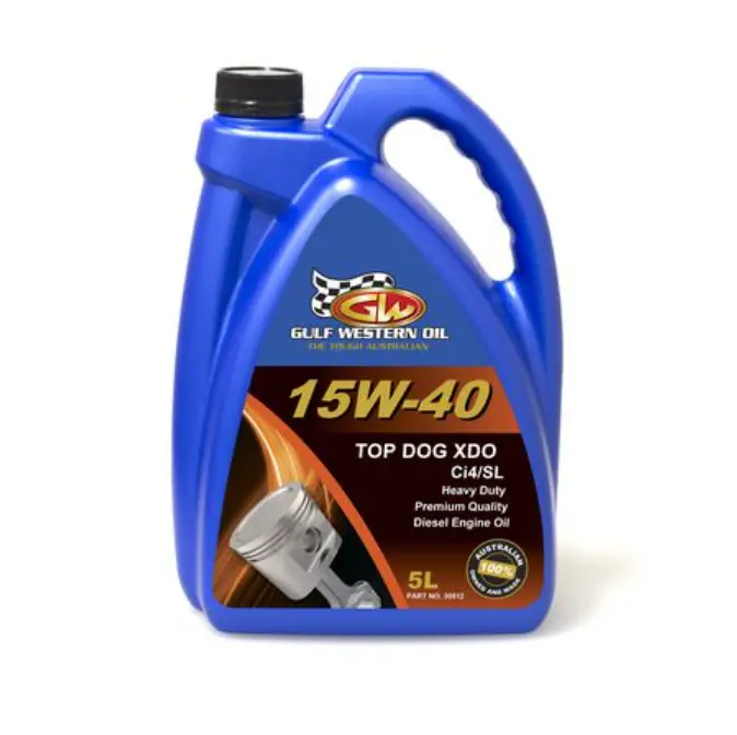 Gulf Western Top Dog Xdo 15W/40 - Ci4/Sl - 5L 30512 1