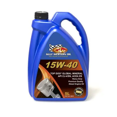 30518 - Gulf Western Top Dog Global Mineral 15W-40 Engine Oil - 5L 1