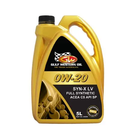 305204 - Gulf Western Syn-X Lv 0W-20 - 5L 1