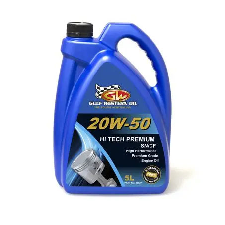 30527 - Gulf Western Hi-Tech Premium 20W-50 Engine Oil - 5L 1