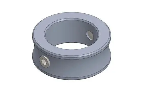 Steering Column Locking Collar - Black Anodized 1