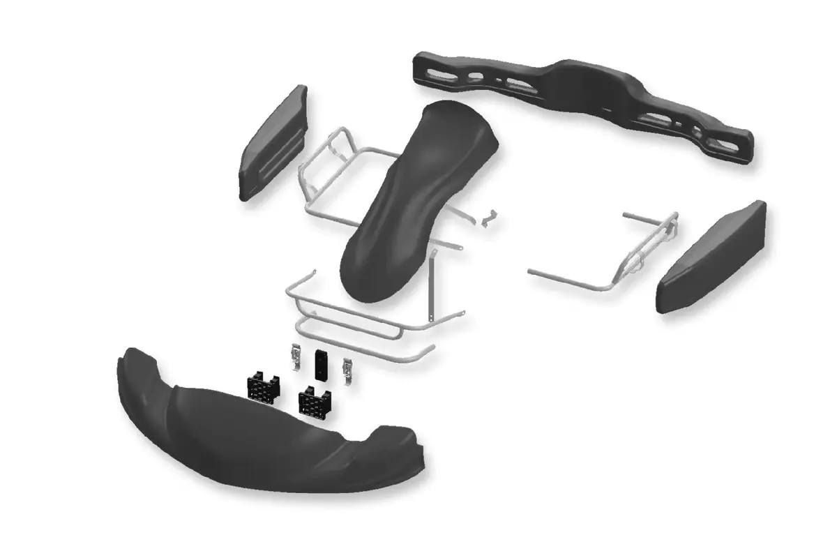 Bodyworks Set Eurostar Mini Dynamica + Attachment Cik 1