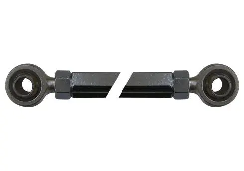 Gear Selector Rod 495Mm With Uniball - Black Anodized 1