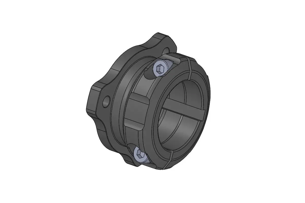 50Mm Disc Carrier For Floating Adapter Complete With Bolts Three Hole - Black 1