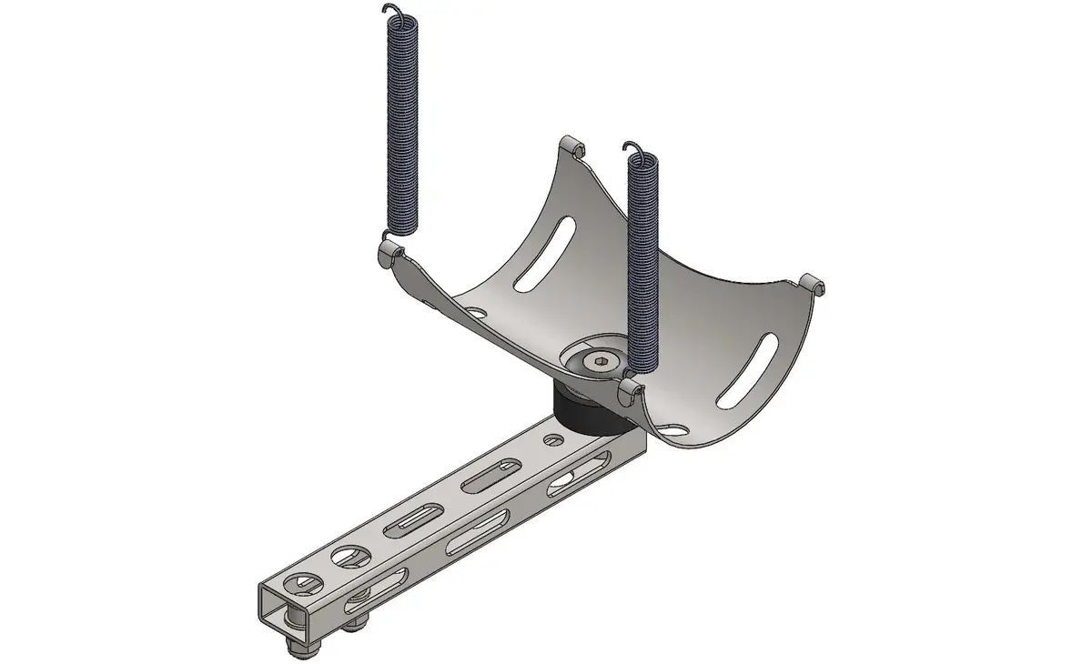 Exhaust Support For Kz - Long Cradle 1