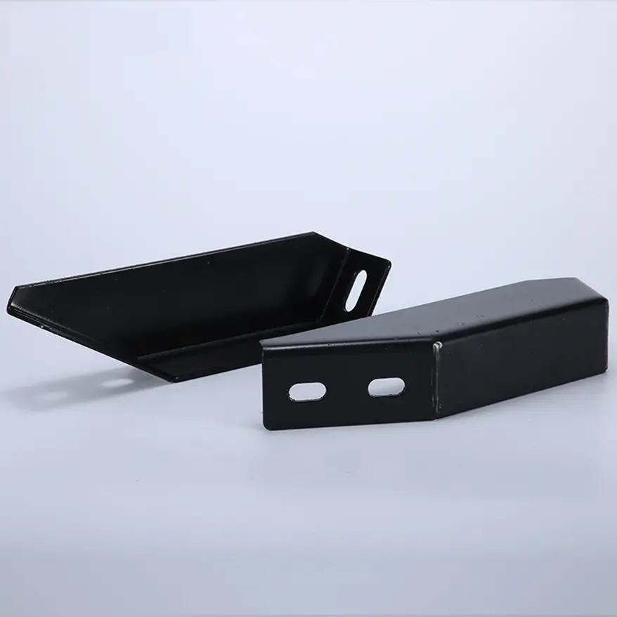 30 Series Black Aluminium Profile Connection Fence Fixed Connection Bracket - Left And Right 1
