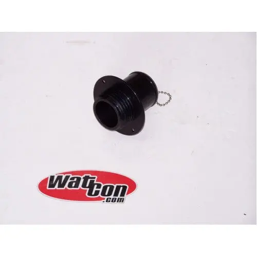 Fuel Fill Neck, Billet Kaw, Black 1