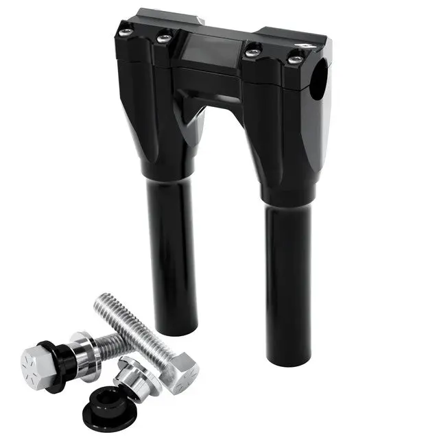 Kraus Isolated Straight Handlebar Risers for 2018+ Softail Touring & Bagger Models