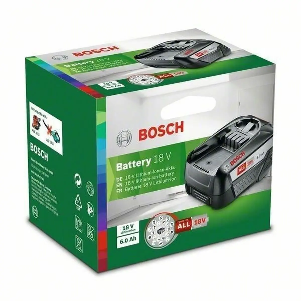 Bateria De Lítio Recarregável Bosch 18 V 2