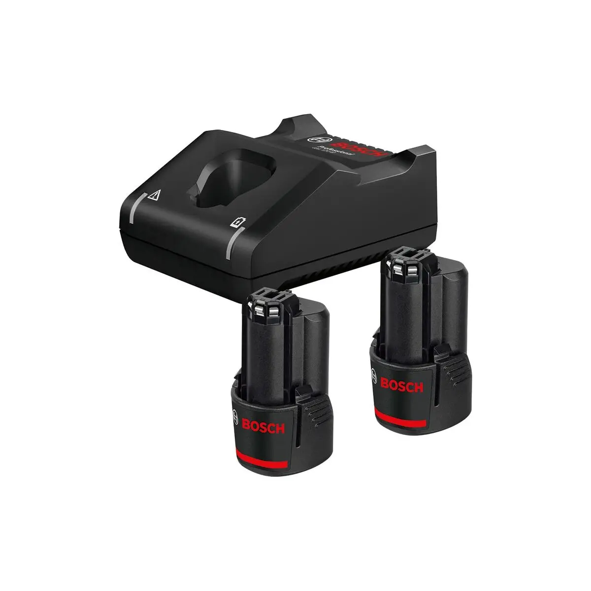 Conjunto De Carregador E Pilhas Recarregáveis Bosch 1600A019r8 12 V 1