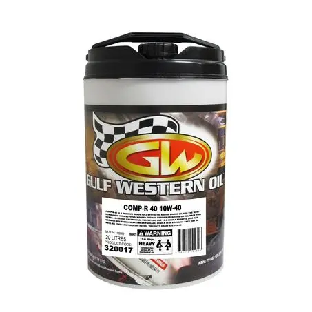 320017 - Gulf Western Comp-R 40 10W-40 Zinc-Enhanced Engine Oil - 20L 1