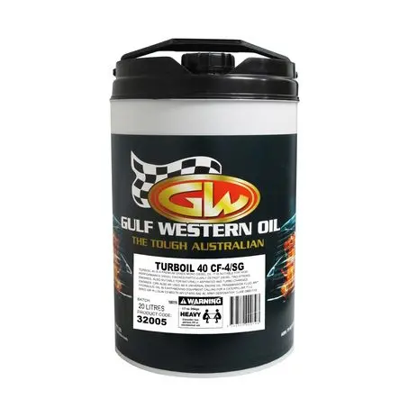 32005 - Gulf Western Turboil Sae40 Diesel Engine Oil - 20L 1