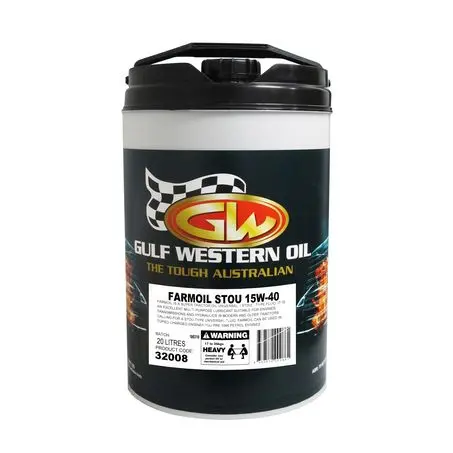 32008 - Gulf Western Farmoil Stou 15W-40 Engine Oil - 20L 1