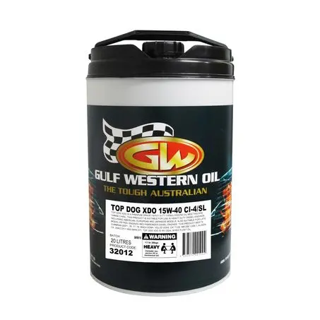 32012 - Gulf Western Top Dog Xdo 15W/40 Engine Oil 1