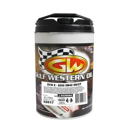 32017 - Gulf Western Syn-X 6000 5W40 Engine Oil 1