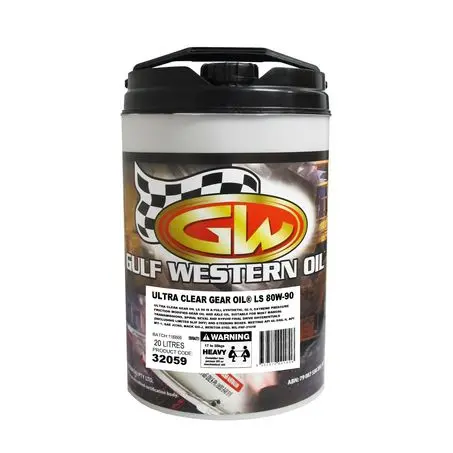 32059 - Gulf Western Ultra Clear Gear Oil 80W90 1